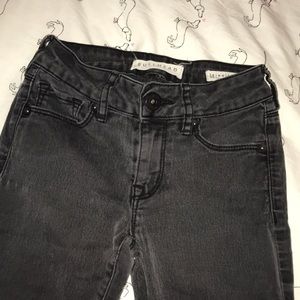 BULLHEAD Black Faded skinny jeans